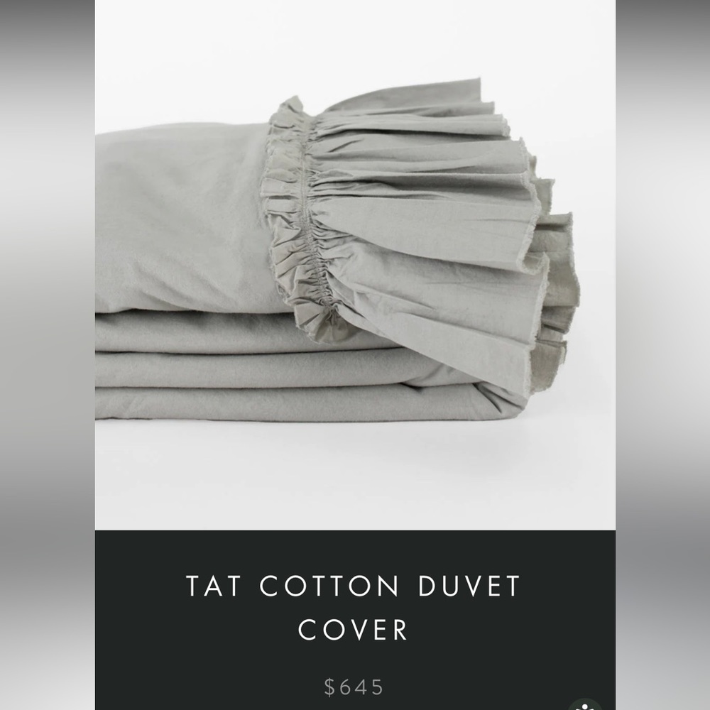 Matteo TAT COTTON DUVET COVER KING
